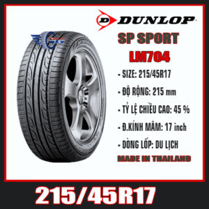 MUA LỐP XE HƠI DUNLOP SP SPORT LM704 215/45R17